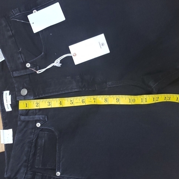 𝅺GOOD American Good Boy Jeans NWT - Picture 3 of 9